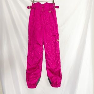 DESCENTE fuscia ski pants